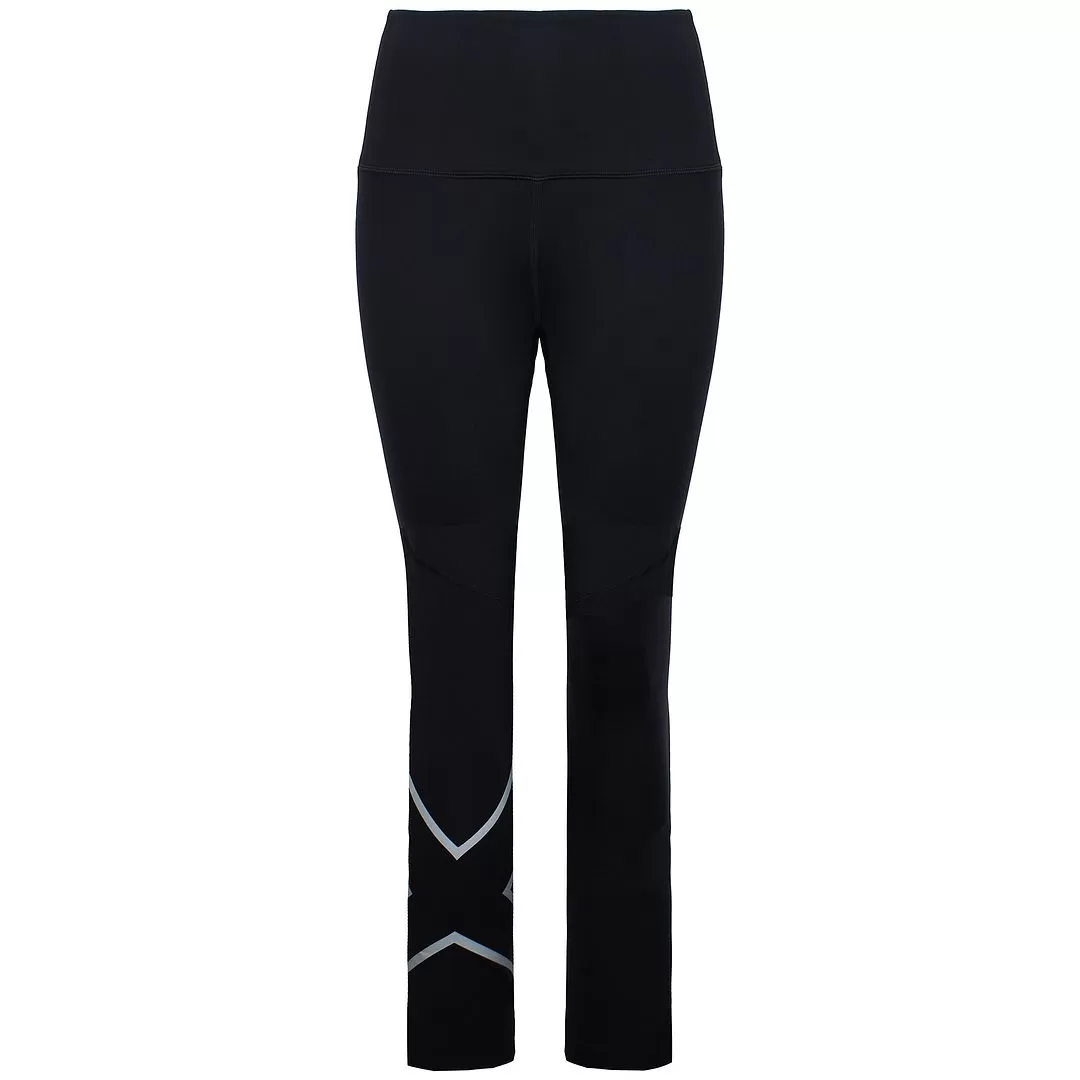 2XU Hi-Rise Compression Womens Black/Silver Tights