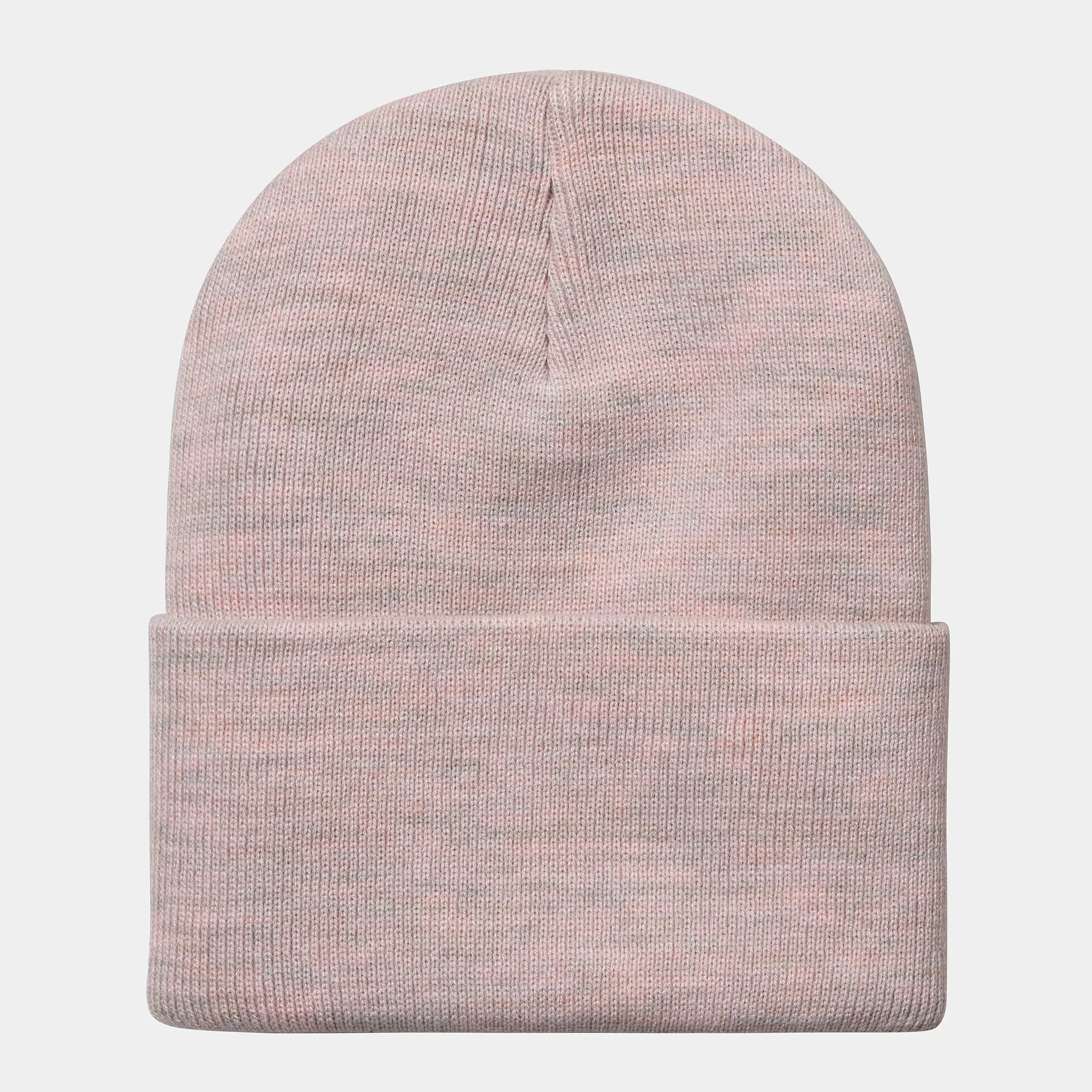 Acrylic Watch Hat - glassy pink heather