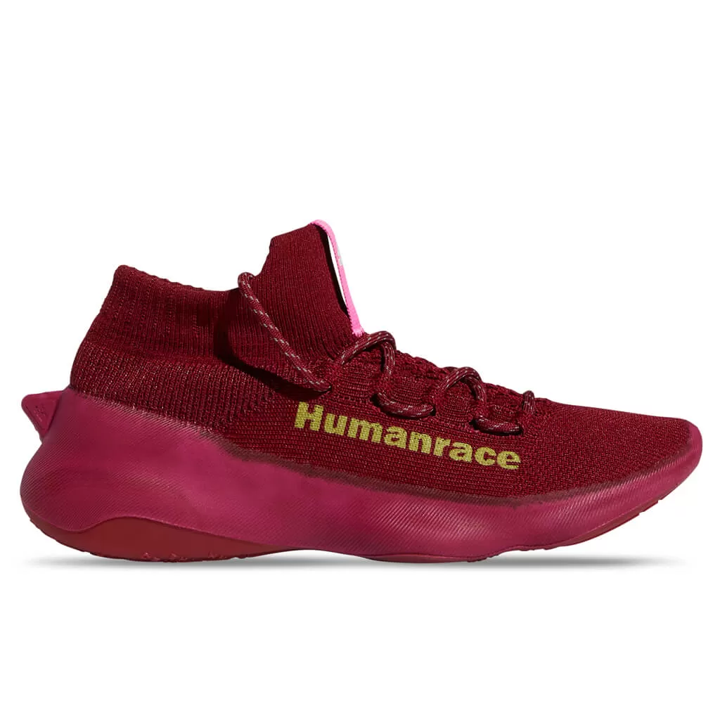 Adidas Originals x Pharrell Williams Human Race Sichona - Collegiate Burgundy/Screaming Pink