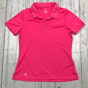 Adidas pink golf shirt - Hers M