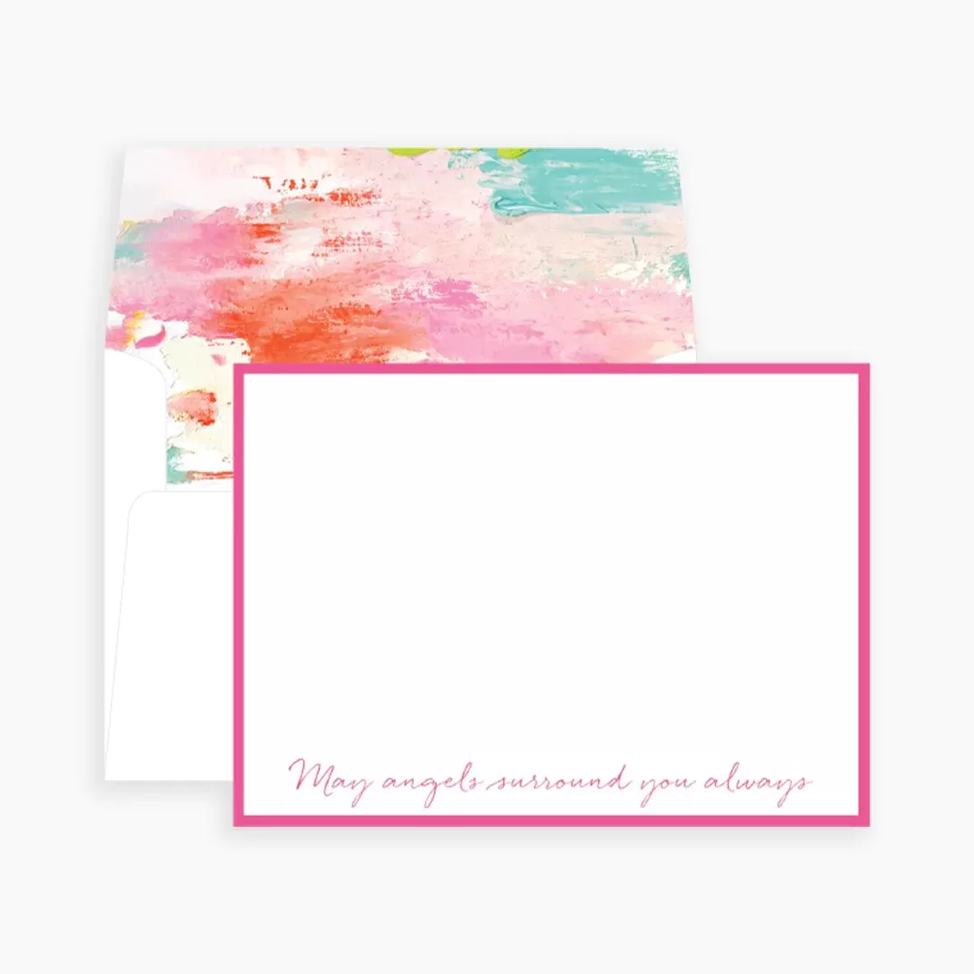 Anne Neilson Angels Surround Notecards - (four colors)