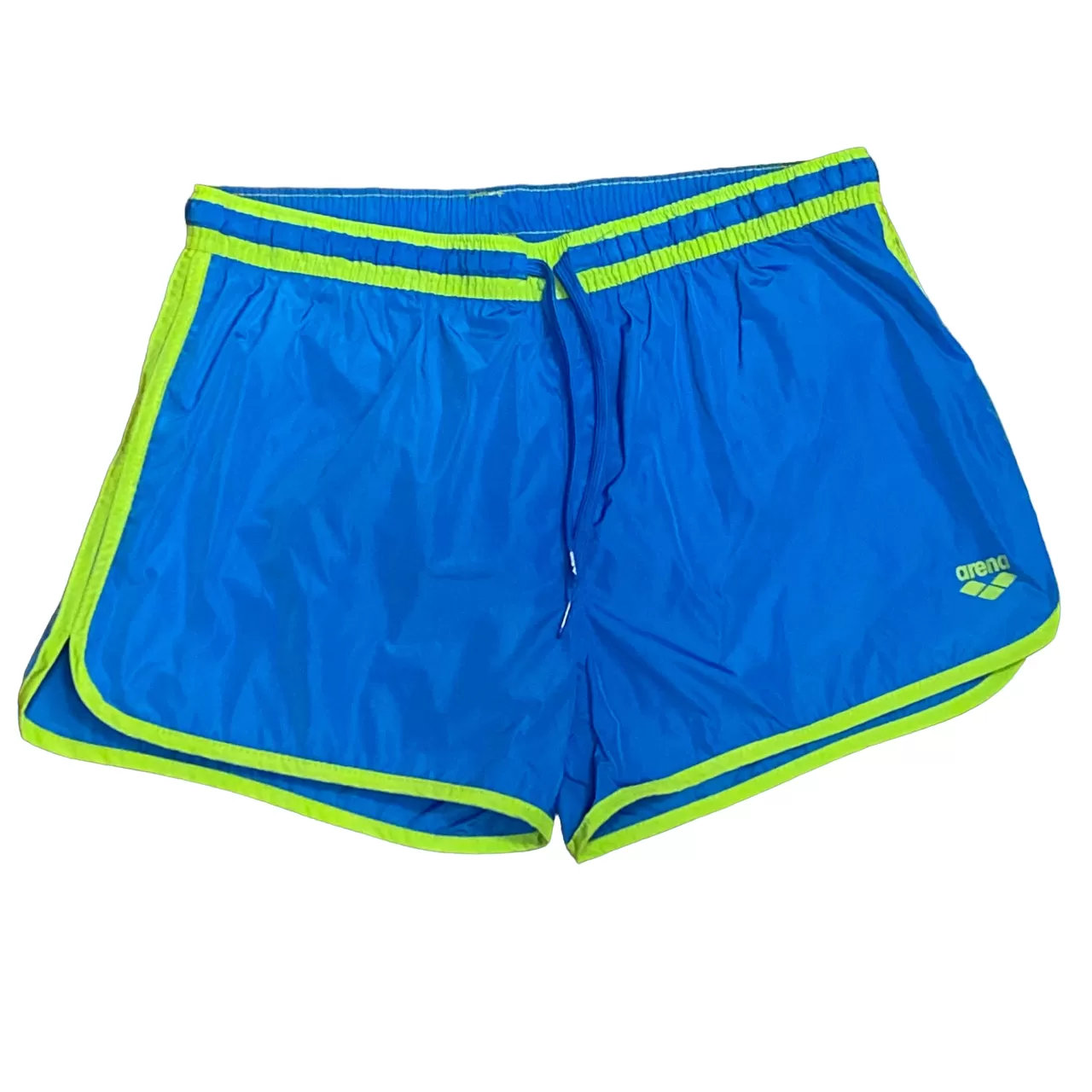 Arena men's swim trunks with boxers Fundamentals Borders 40519816 sky blue-green