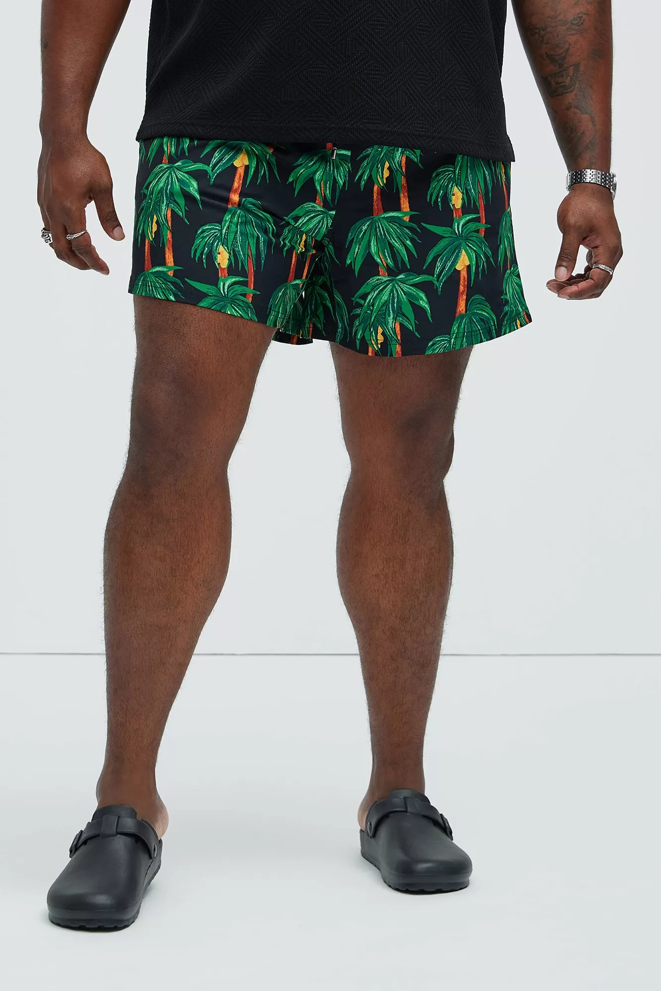 Aria Palm Swim Trunks - Multi Color