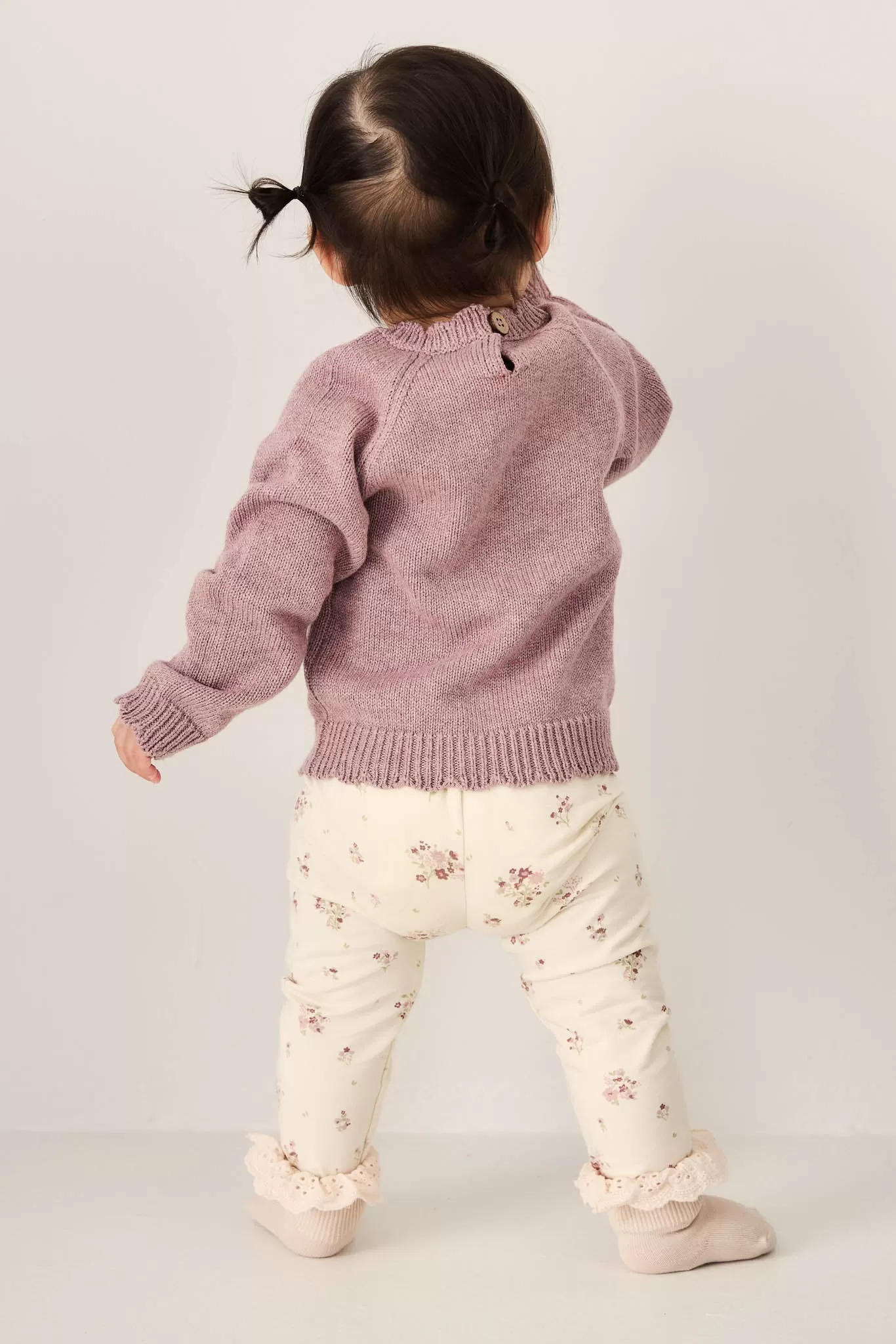 Audrey Knitted Jumper - Dreamy Pink Marle