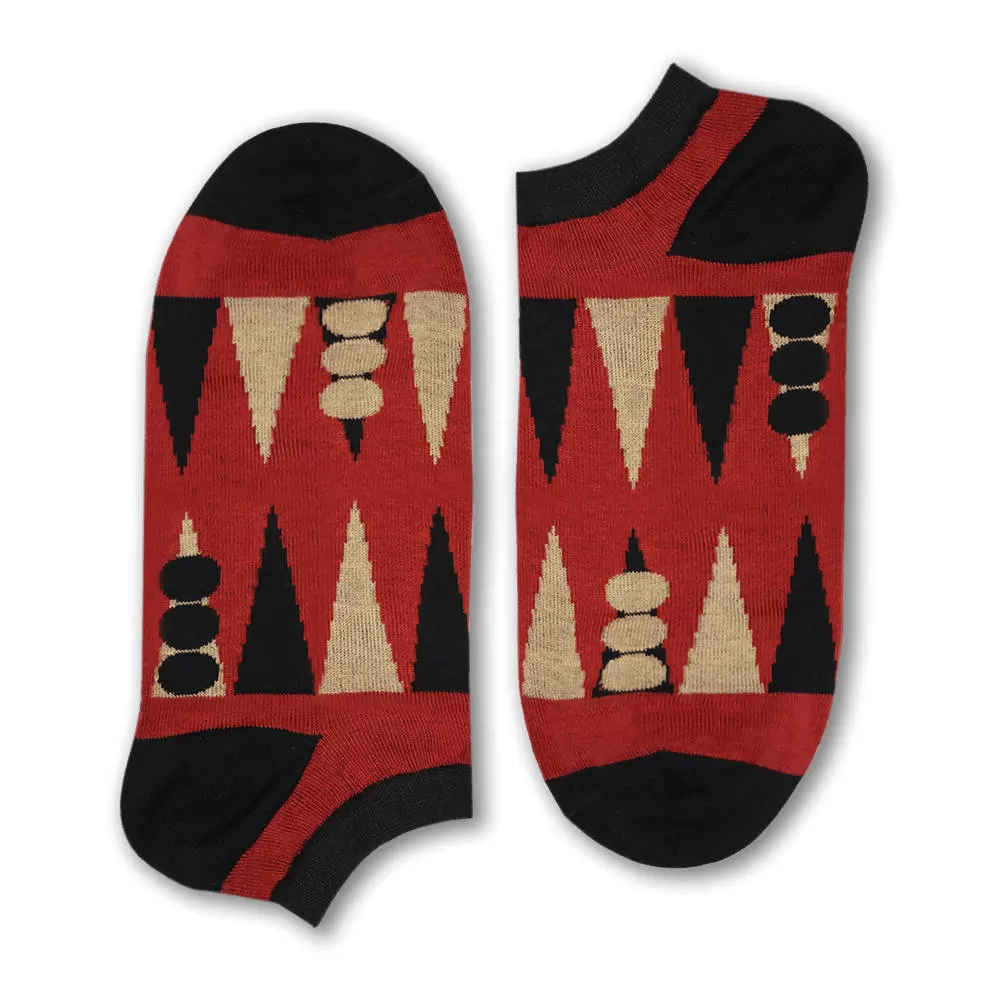 Backgammon Socks (Short)