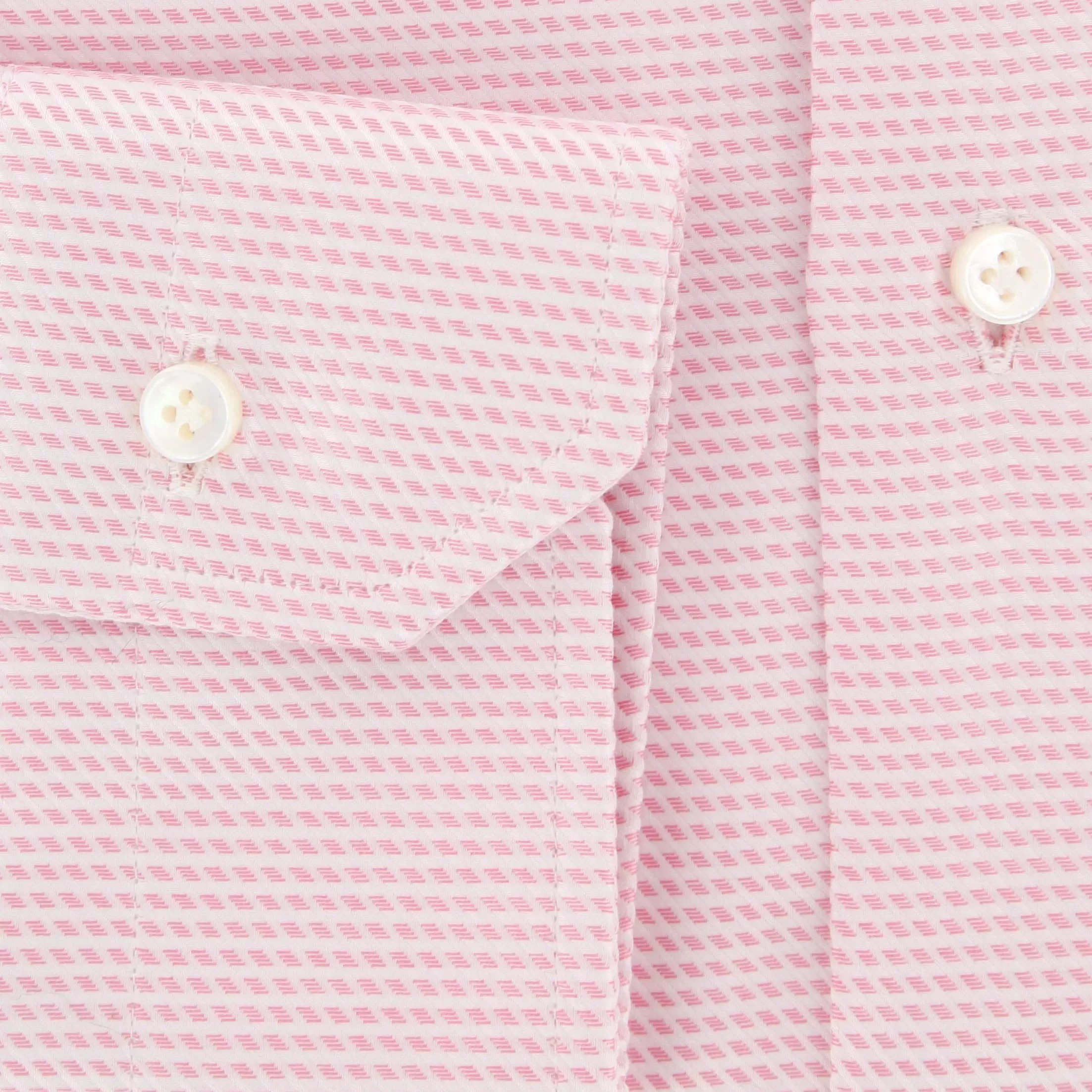 Barba Napoli Pink Shirt - 16 US / 41 EU