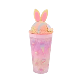 Bewaltz Sweets Rainbow Bunny Tumbler - Pink