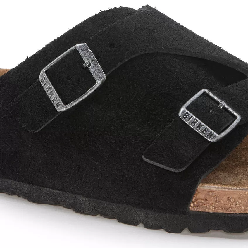 Birkenstock Zurich - Black Suede