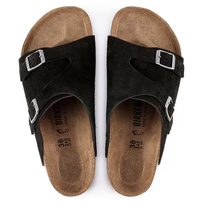 Birkenstock Zurich - Black Suede