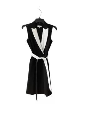 Black & White Dress Work Calvin Klein, Size 6petite