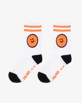 BOB Pepperoni White Skate Socks