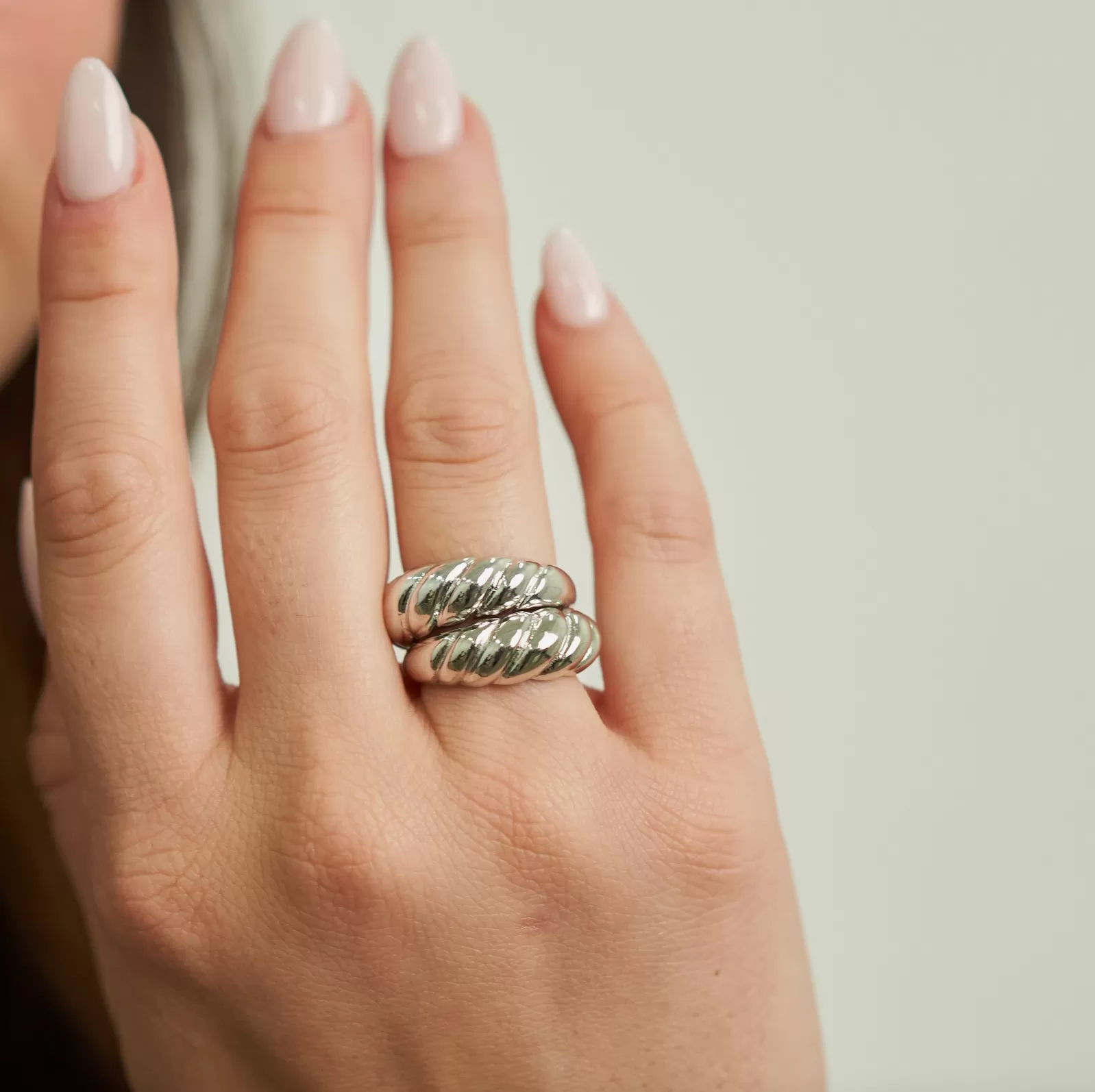 Braided Ring in Silver