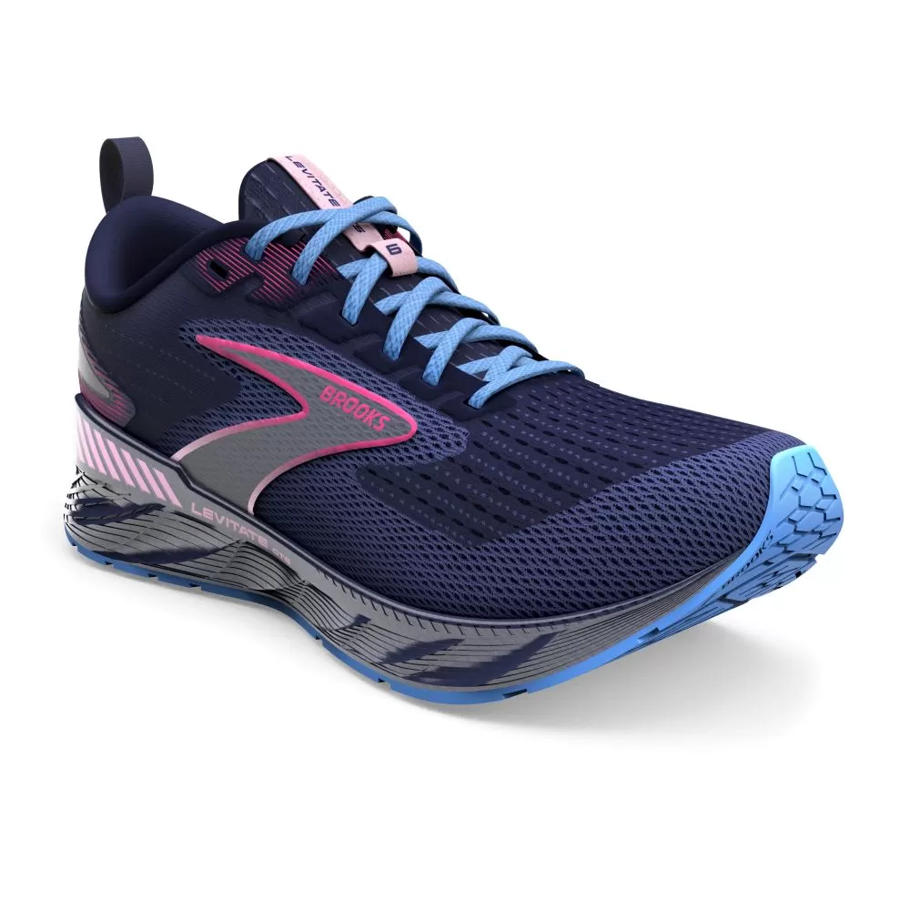 'Brooks' Women's Levitate GTS 6 - Peacoat / Pink Lady / Lilac Rose