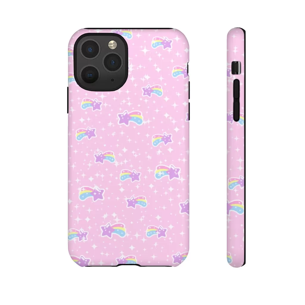 Bubblegum Bunny Shooting Stars Tough Phone Case