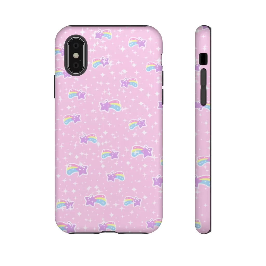 Bubblegum Bunny Shooting Stars Tough Phone Case