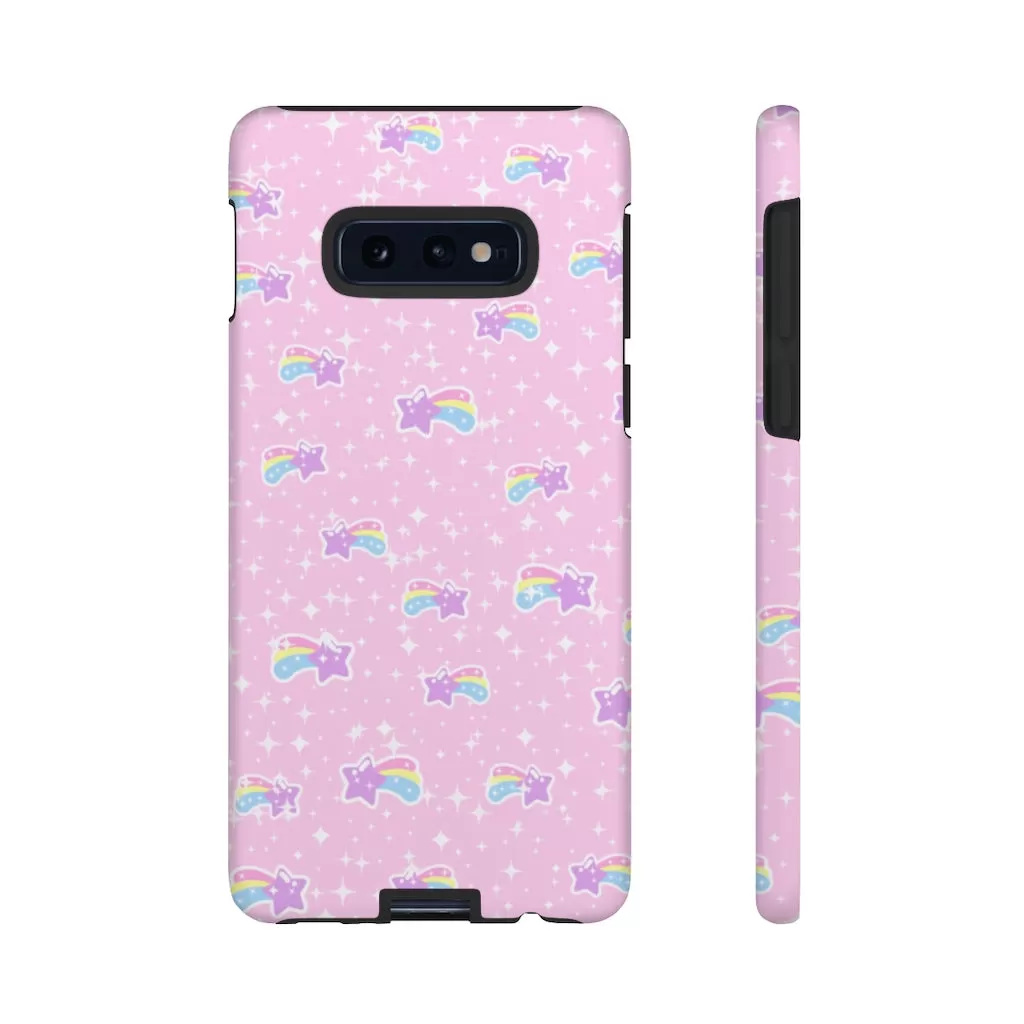 Bubblegum Bunny Shooting Stars Tough Phone Case