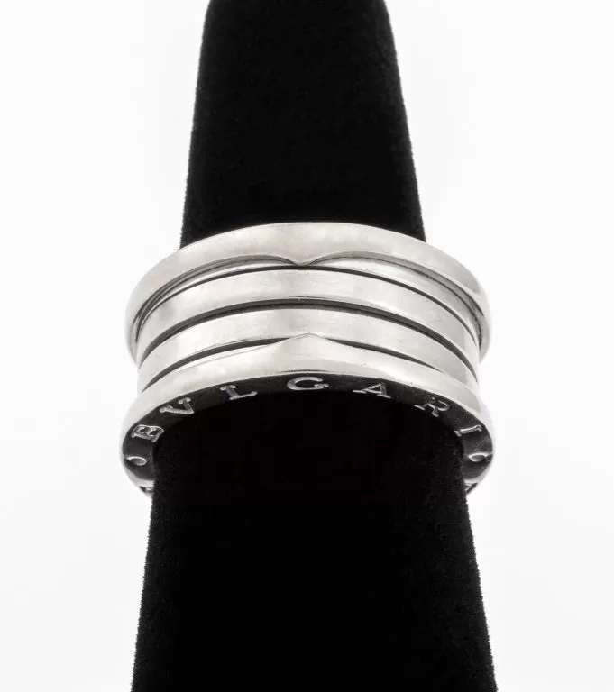 BVLGARI B-Zero1 18K White Gold Ring