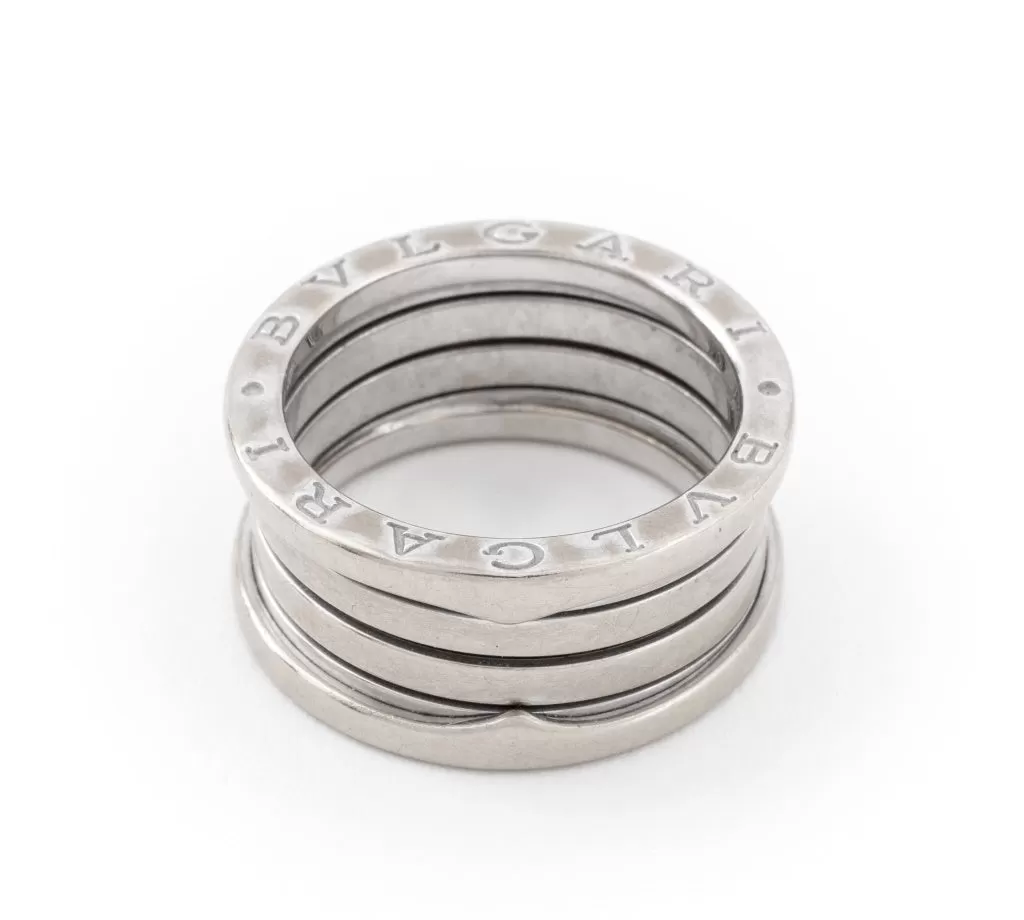 BVLGARI B-Zero1 18K White Gold Ring