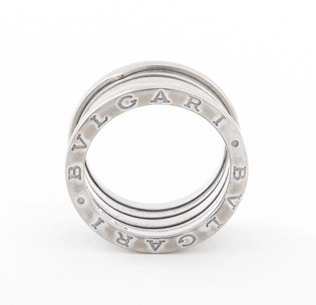 BVLGARI B-Zero1 18K White Gold Ring