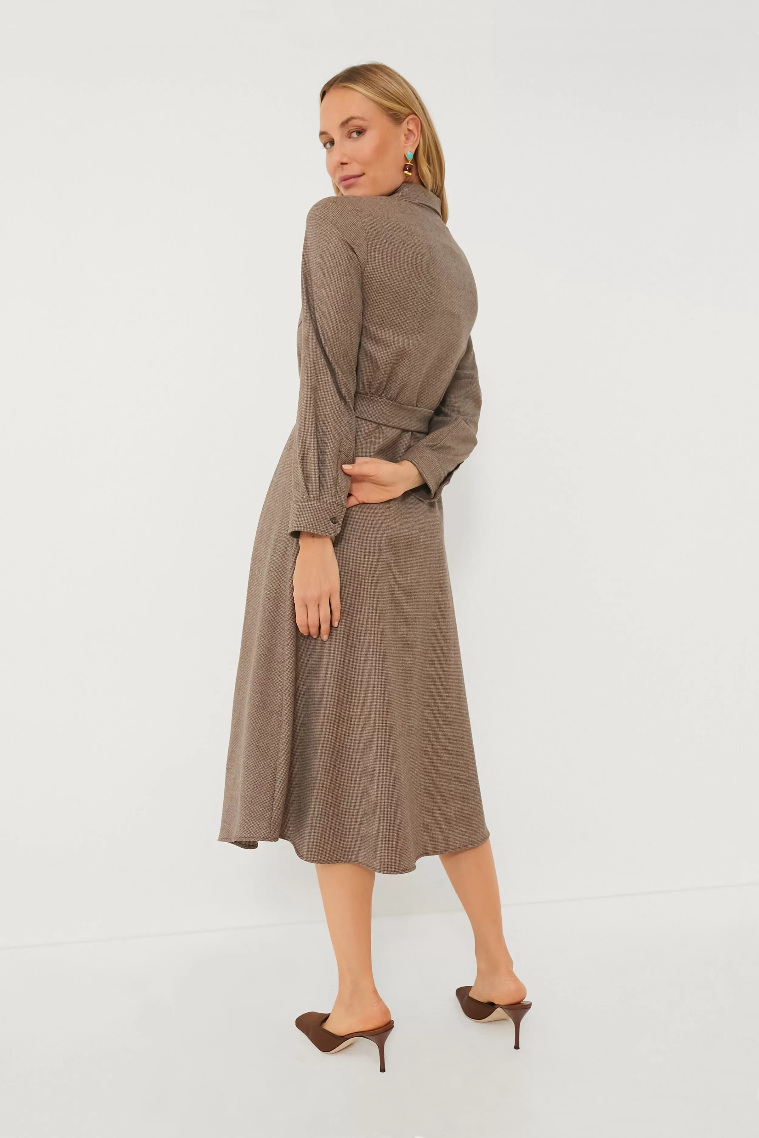 Camel Auronzo Dress