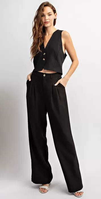 Campbell Trousers in Black