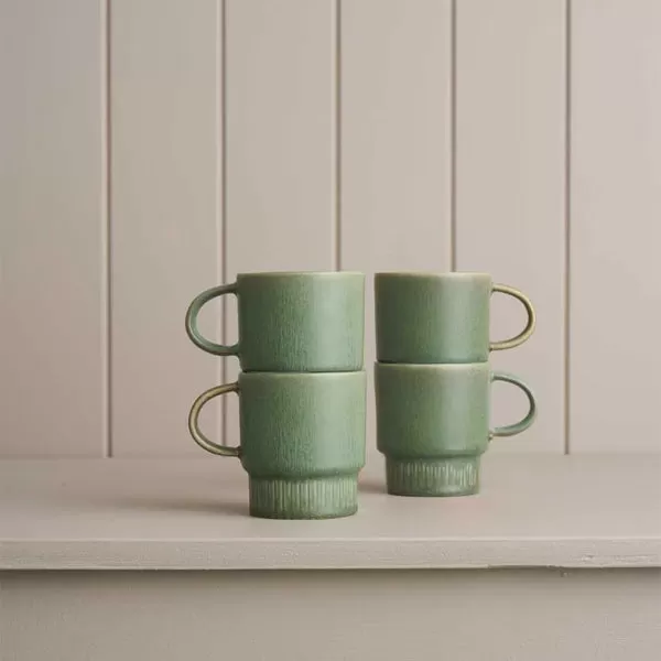 Caravan Cups Set of 4 - Jade