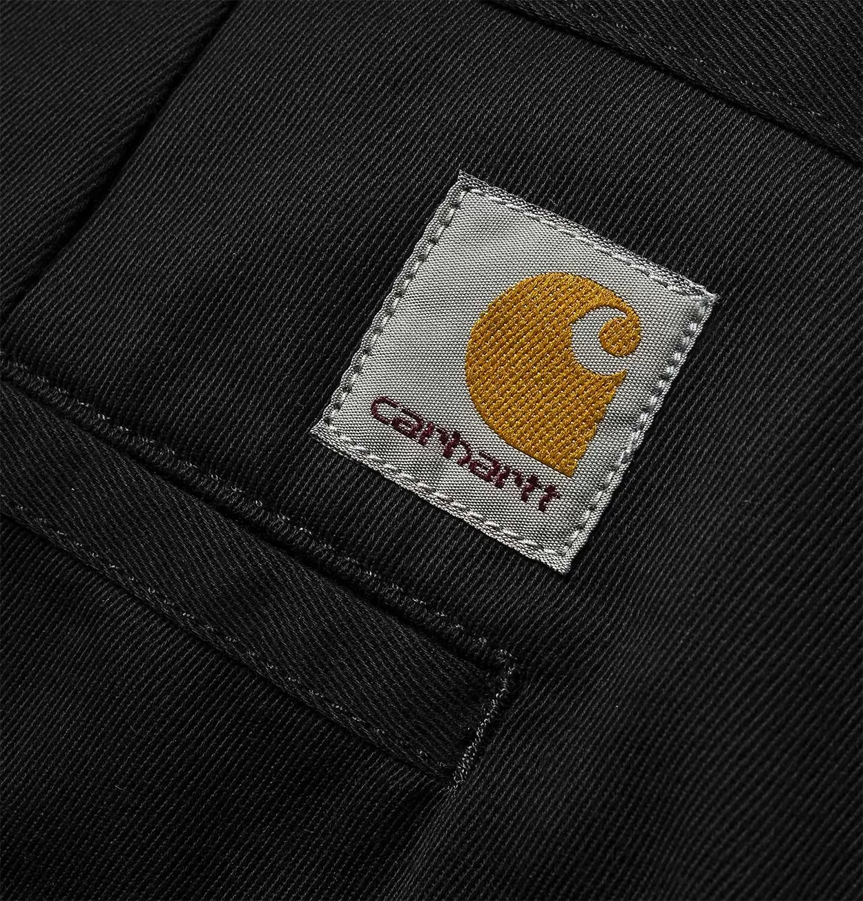 Carhartt WIP Master Pant in Black Rinsed