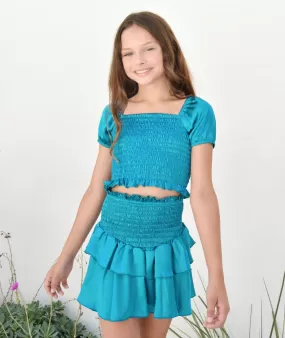 Cheryl Creations Girls Amber Skirt