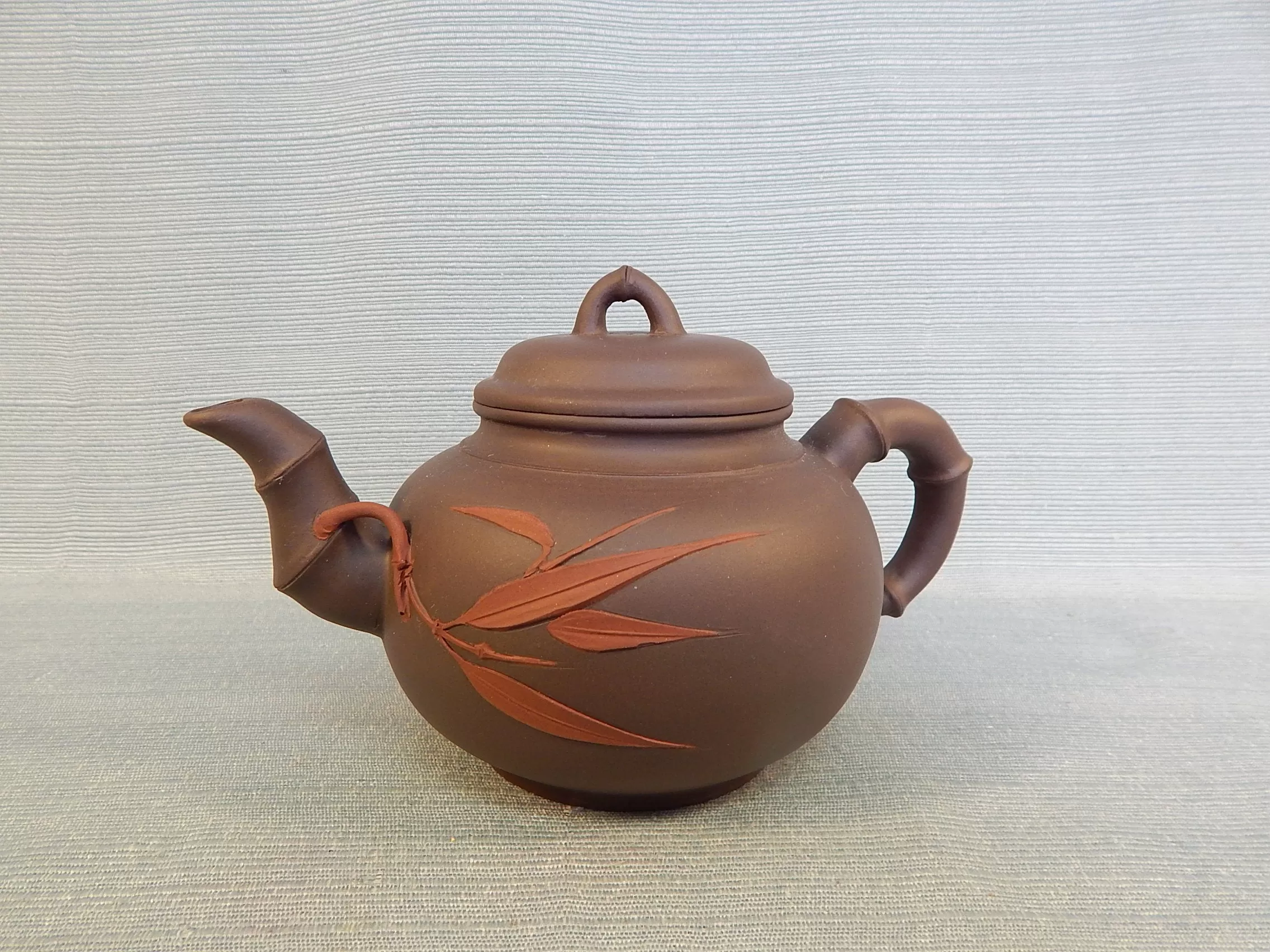 Chinese Brown Tea Pot with 4 Cups