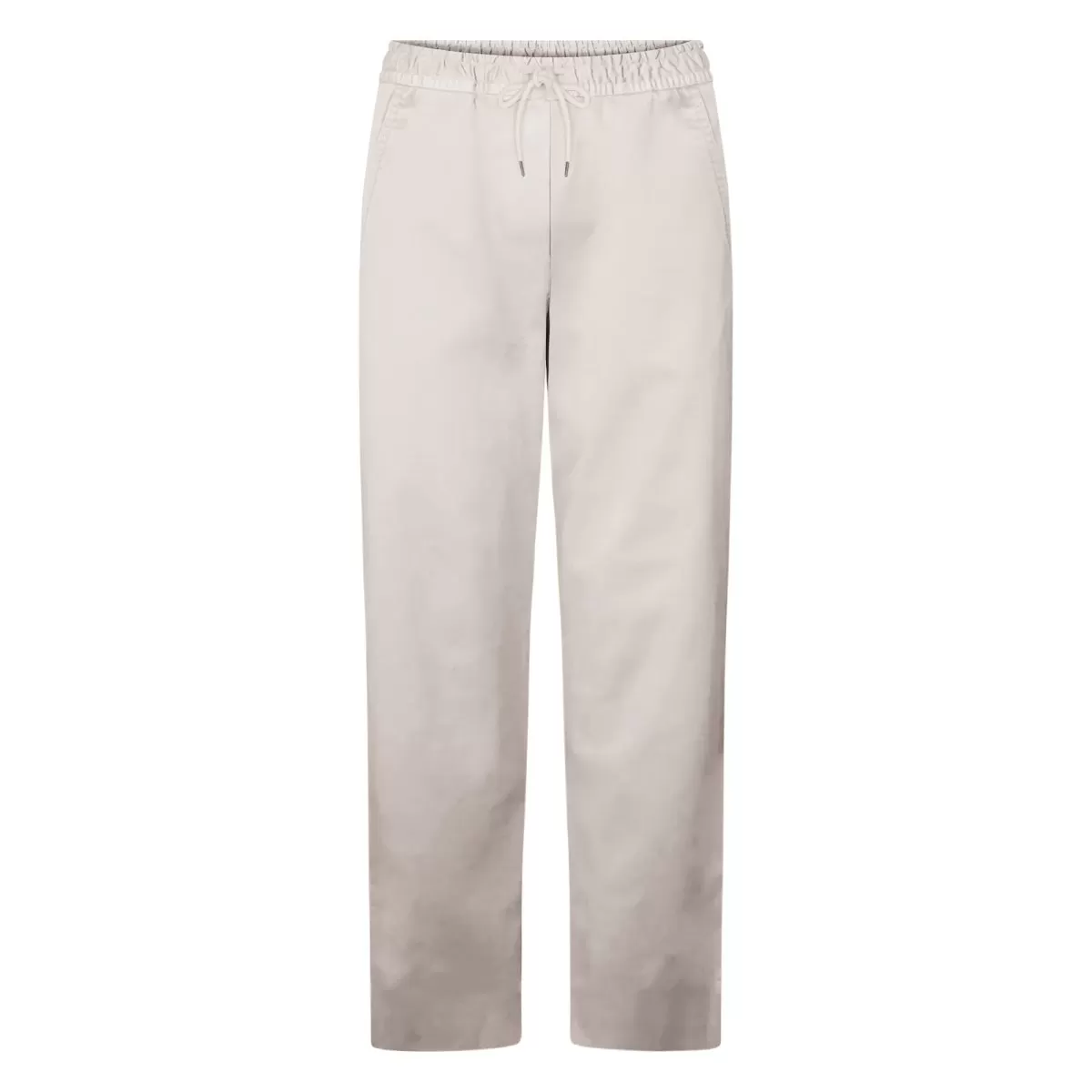 Colorful Twill Pants Ivory White