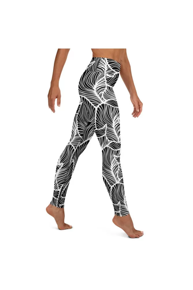 Damask Yoga Leggings