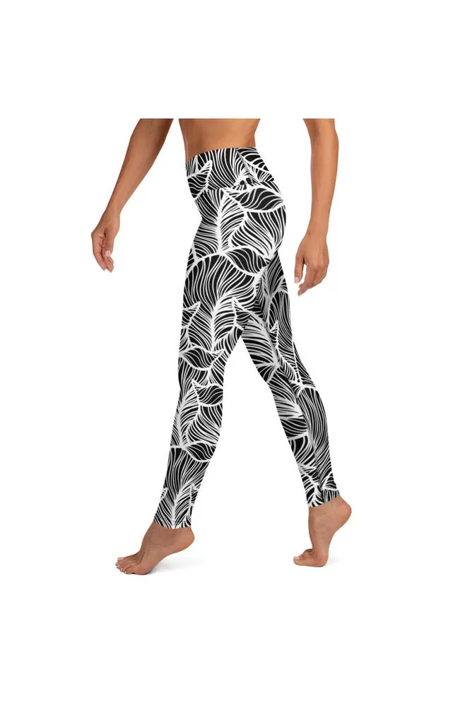 Damask Yoga Leggings