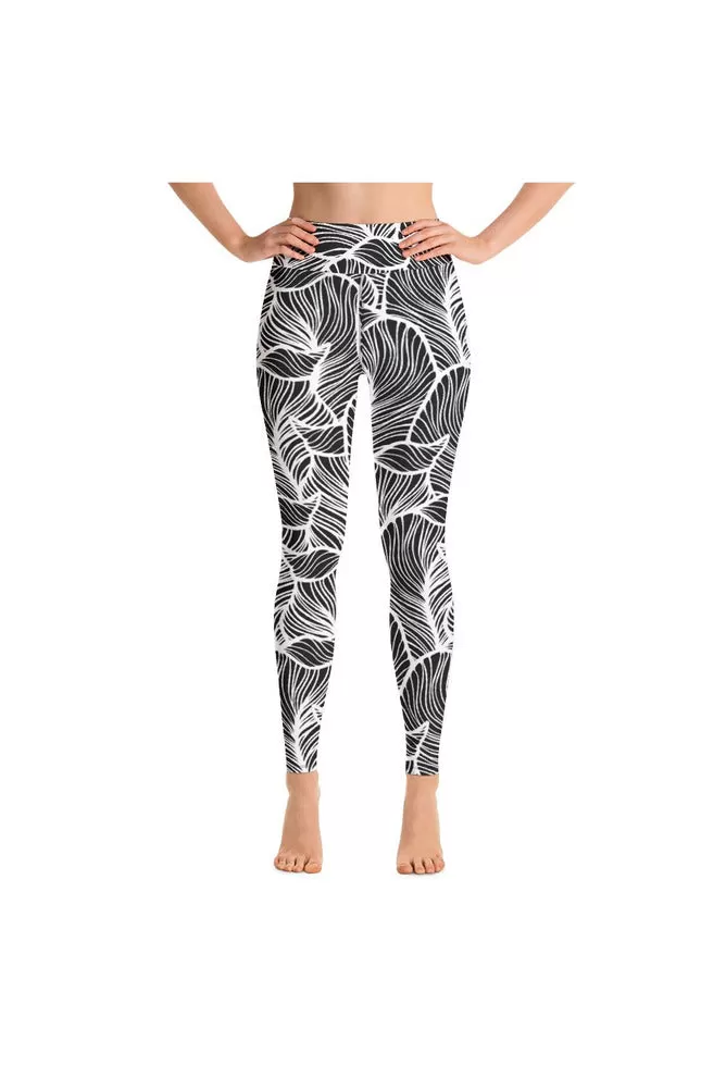 Damask Yoga Leggings