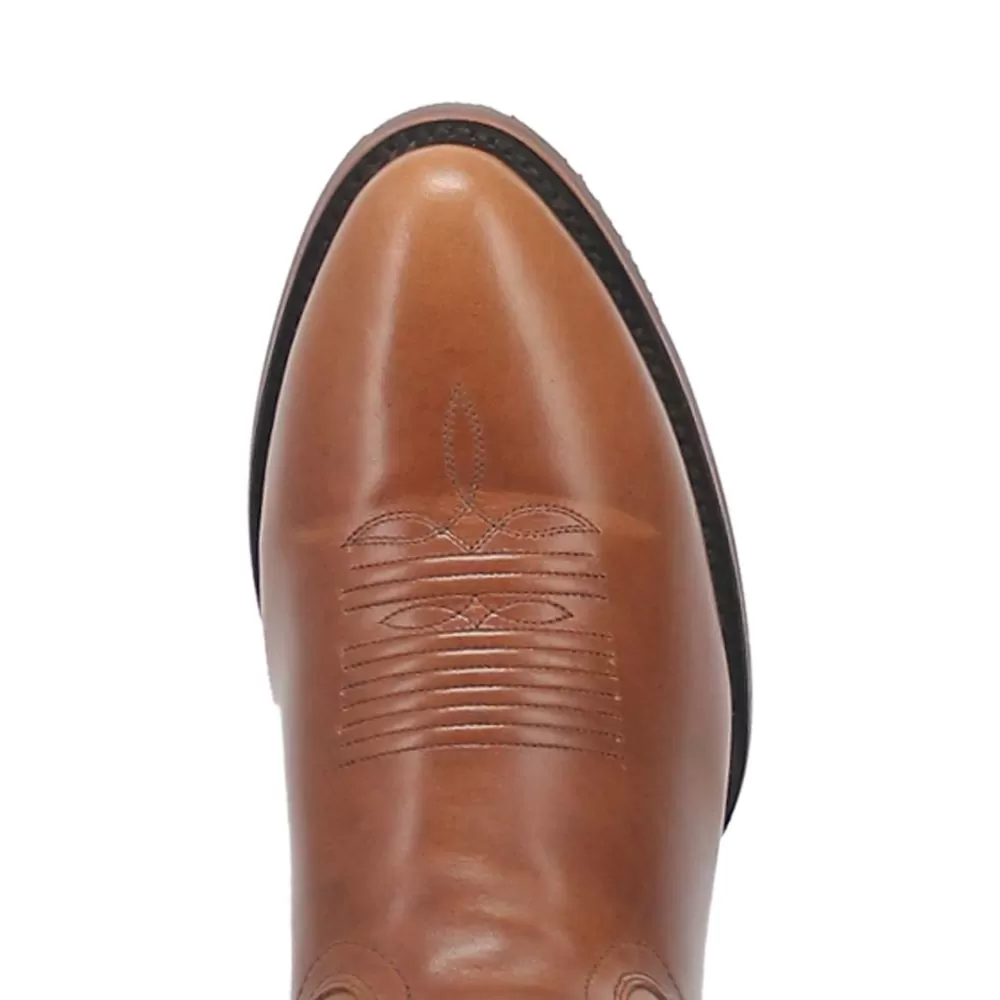 'Dan Post' Men's 12" Woodrow Western Round Toe - Tan