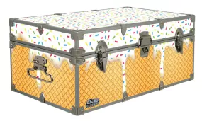 Designer Trunk - Ice Cream Cone - 32x18x13.5"