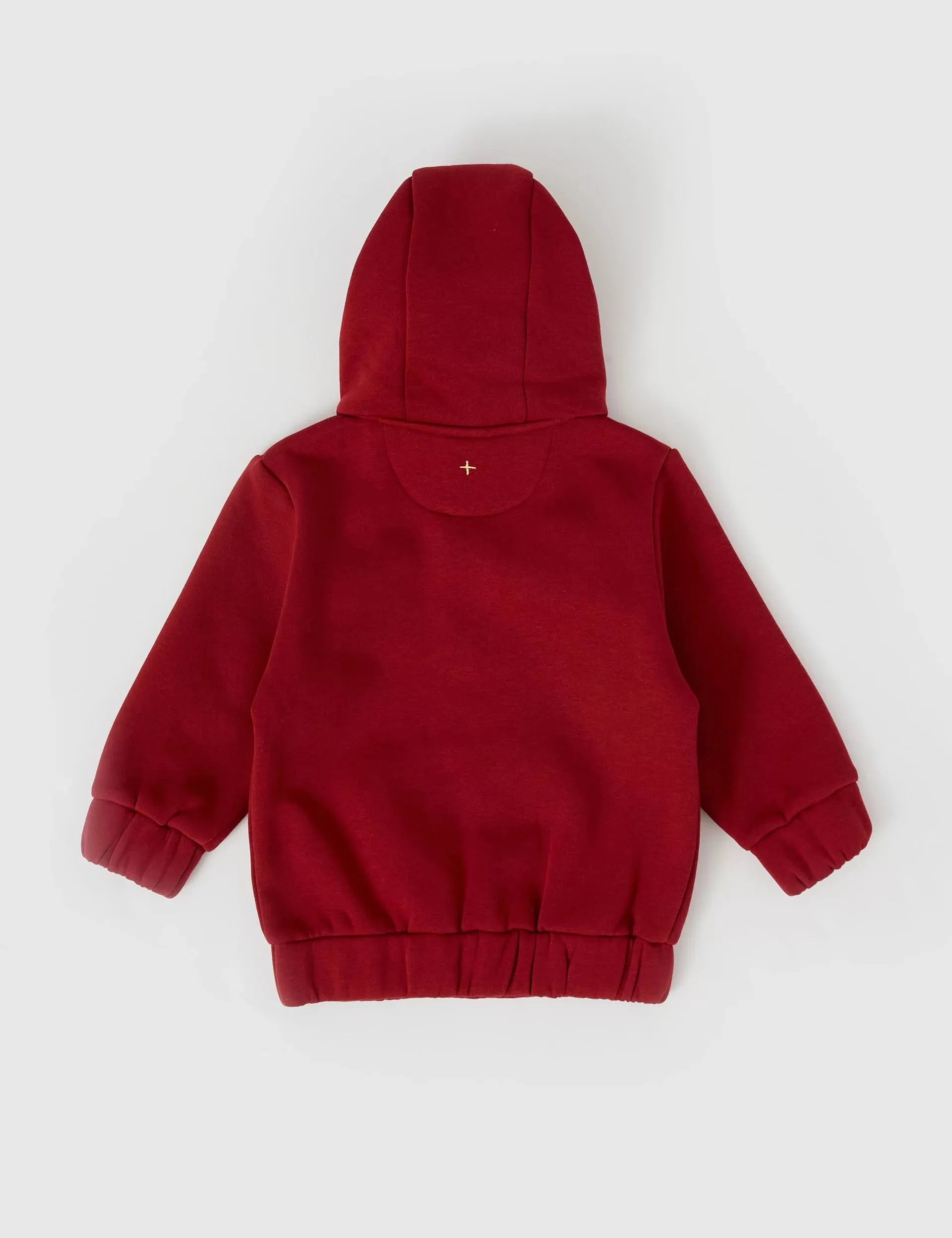 Dylan Hooded Sweater - Brick Burgundy