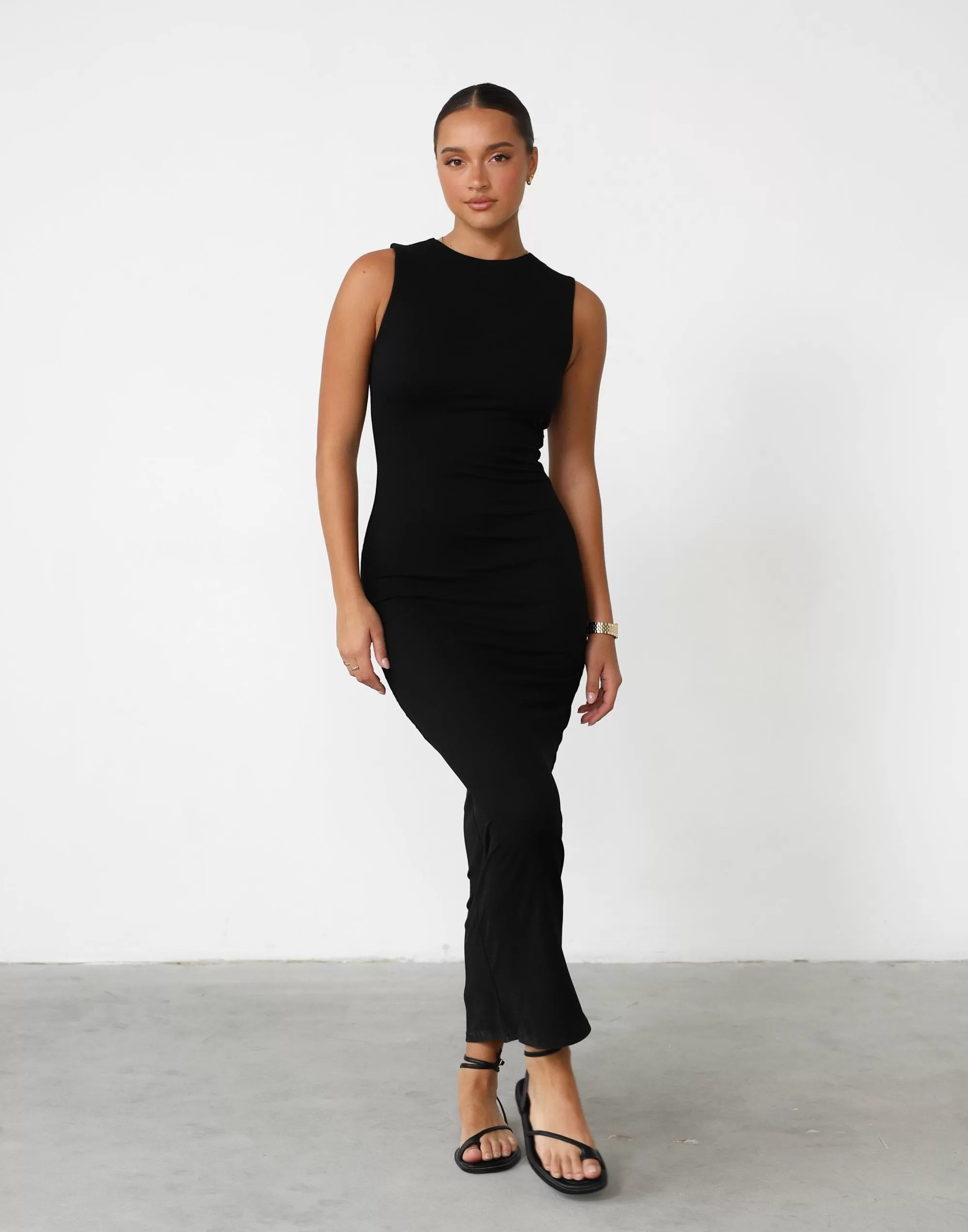 Fable Maxi Dress (Black)