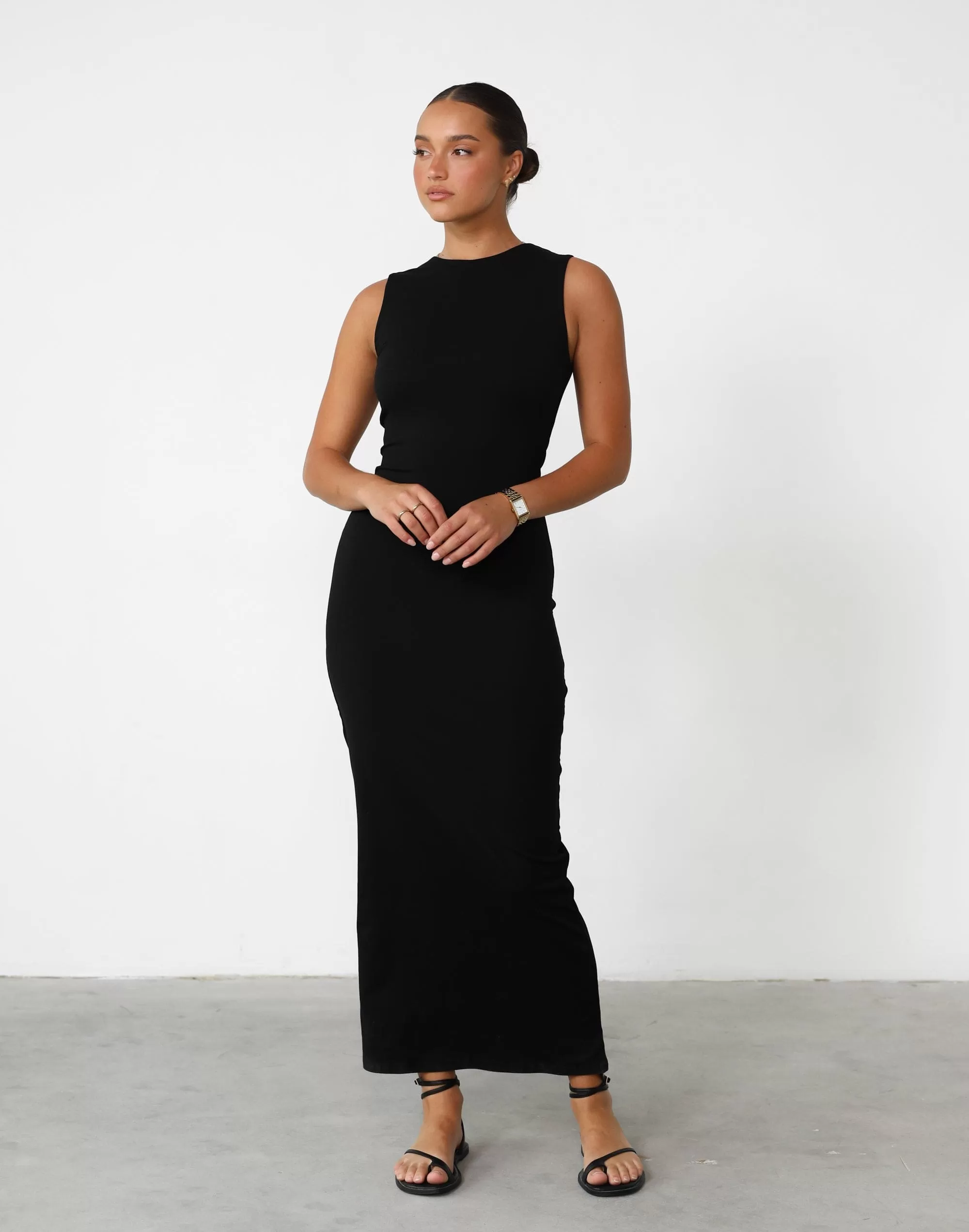 Fable Maxi Dress (Black)