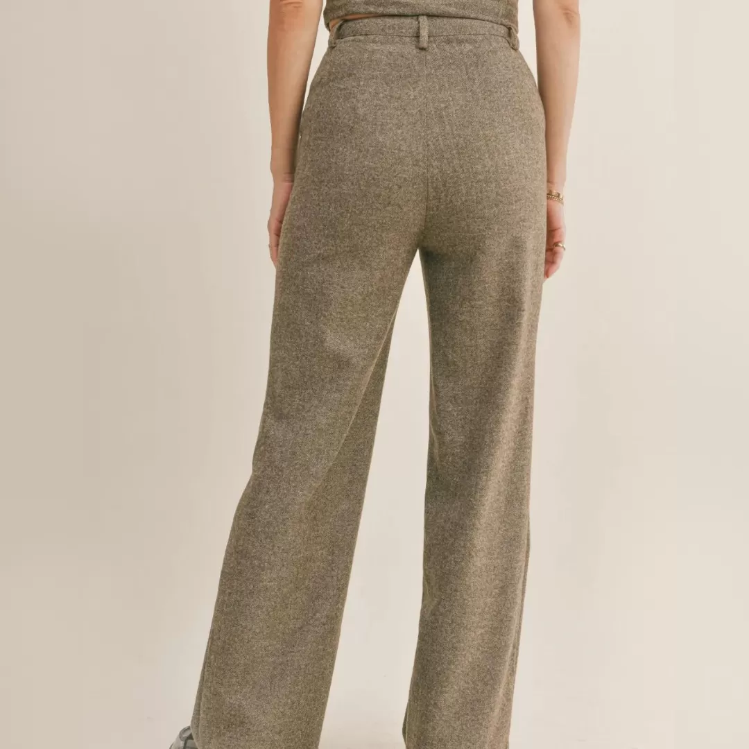 Fashion Student Pant (Brown)