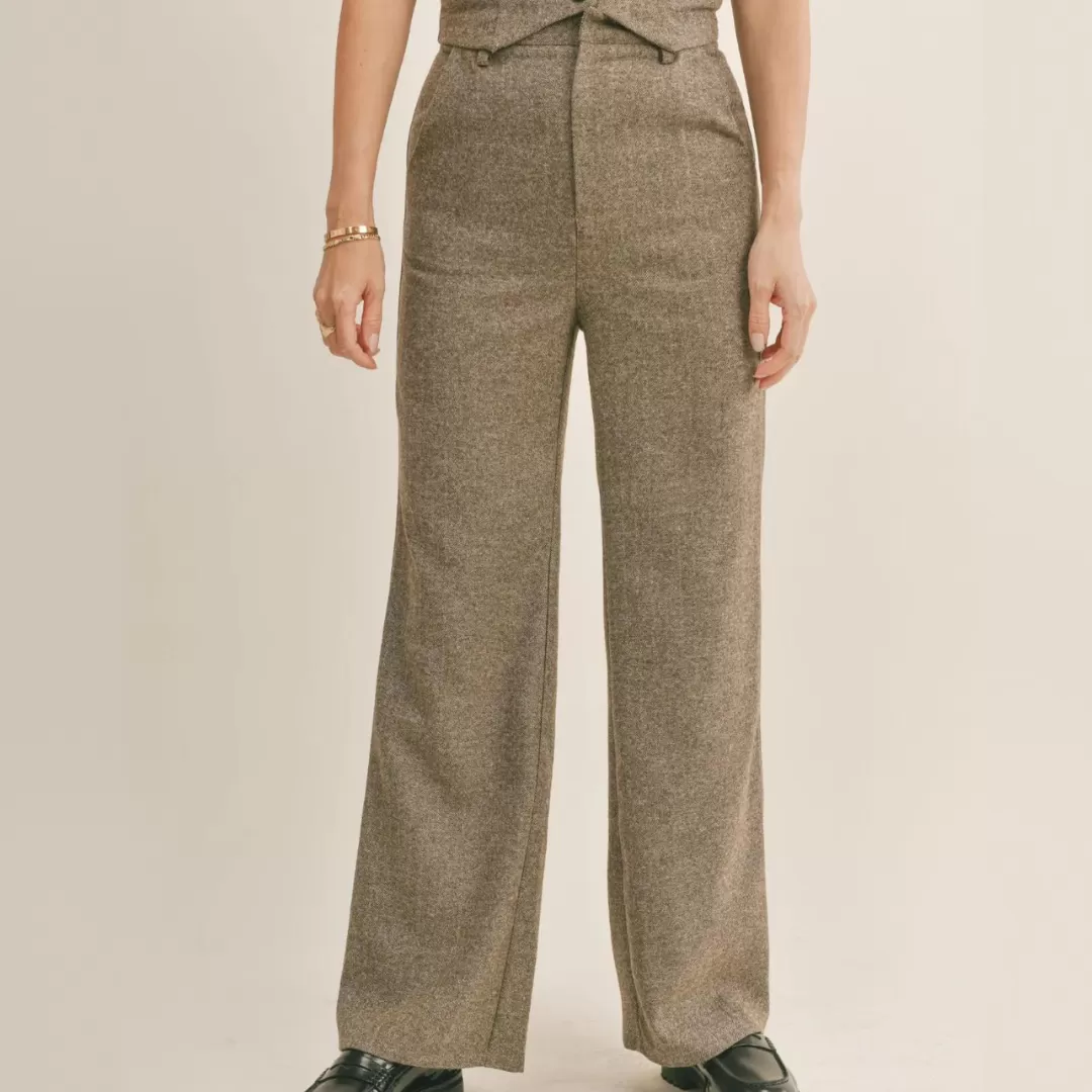 Fashion Student Pant (Brown)