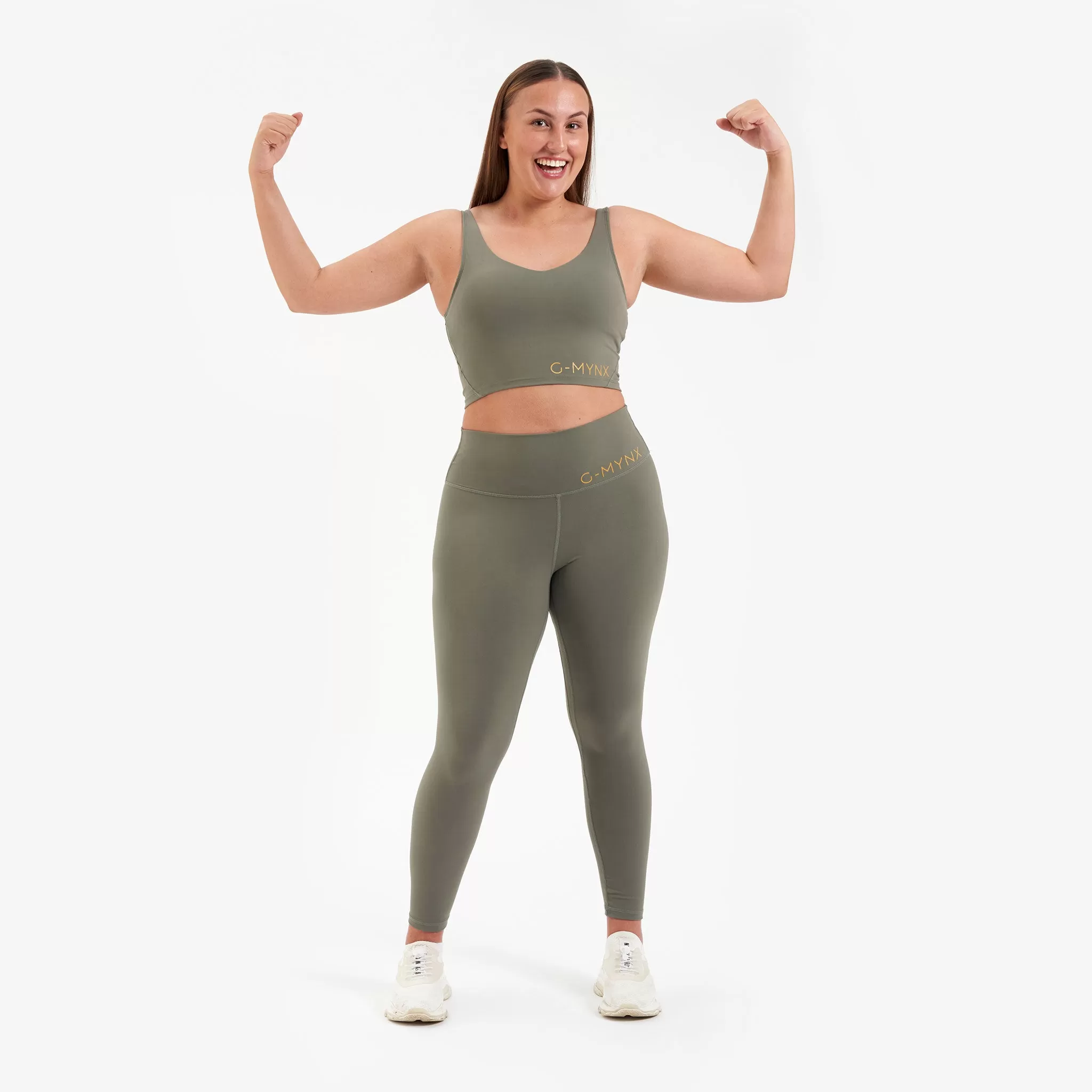 G-Mynx Signature Leggings (Kalm Khaki)