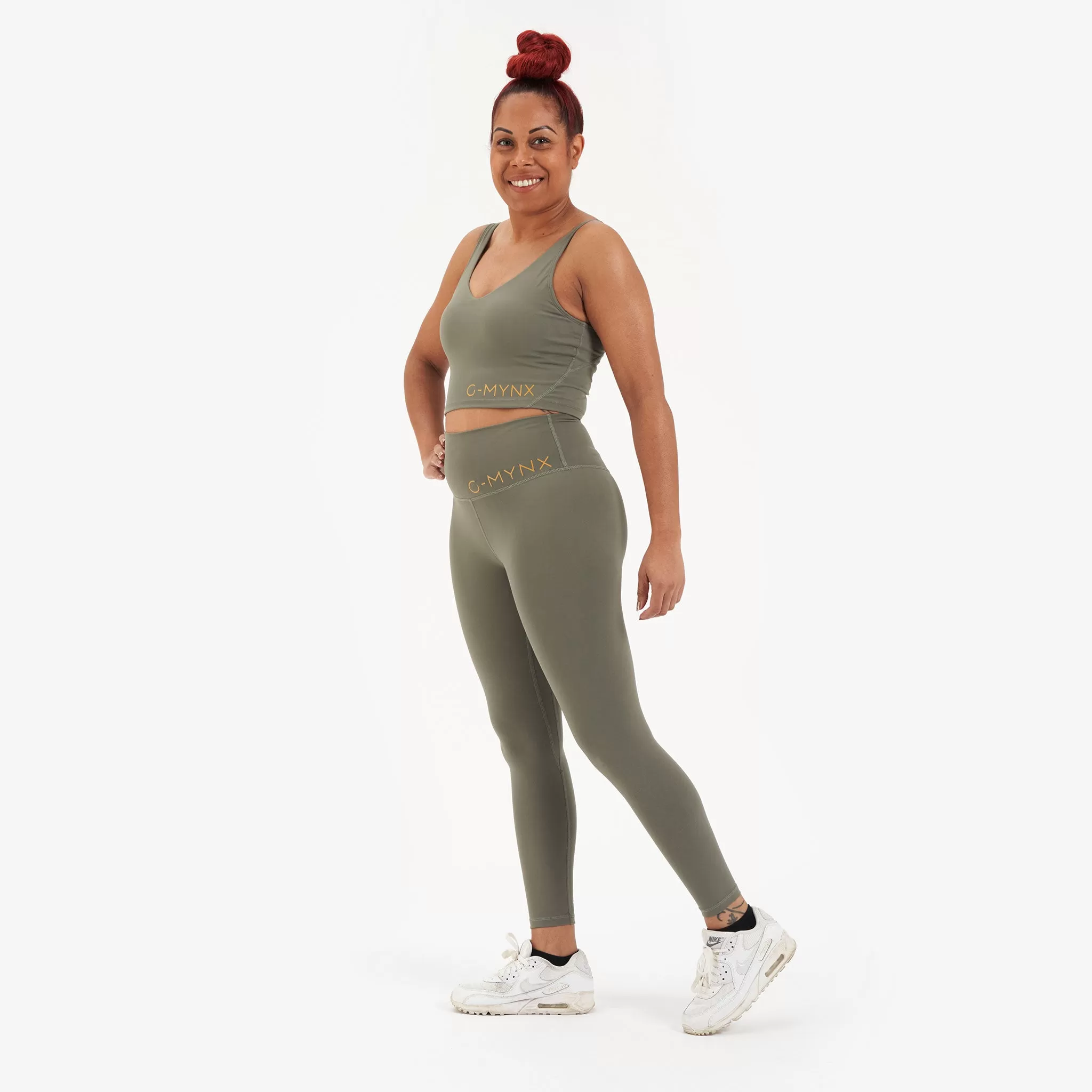 G-Mynx Signature Leggings (Kalm Khaki)