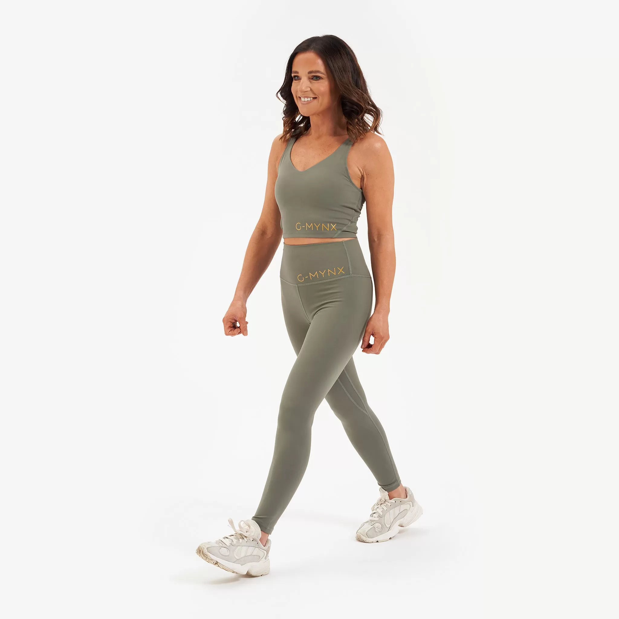 G-Mynx Signature Leggings (Kalm Khaki)