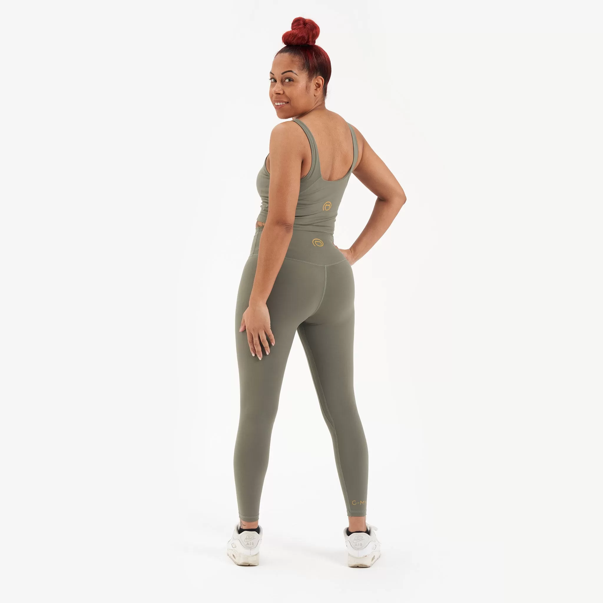 G-Mynx Signature Leggings (Kalm Khaki)