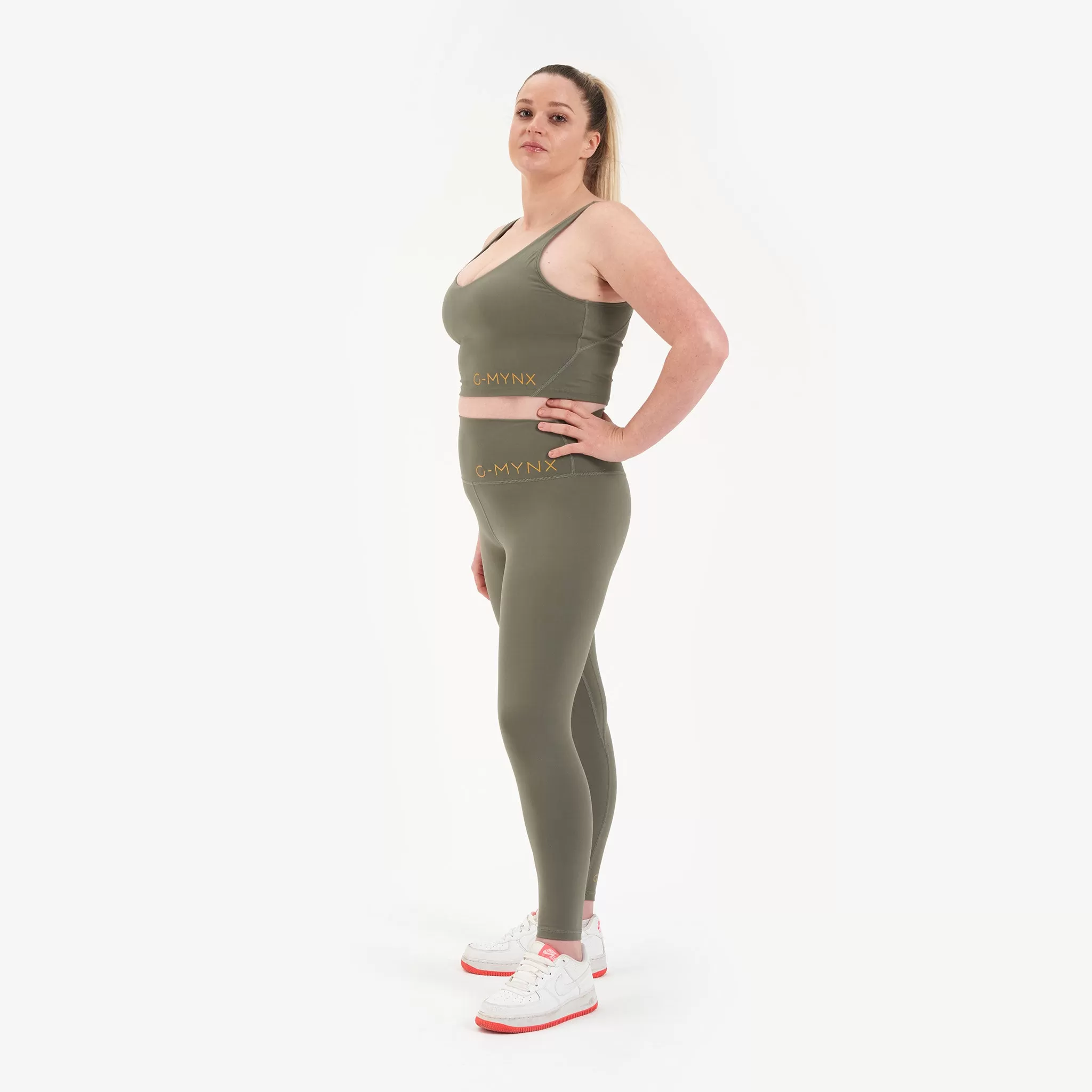 G-Mynx Signature Leggings (Kalm Khaki)