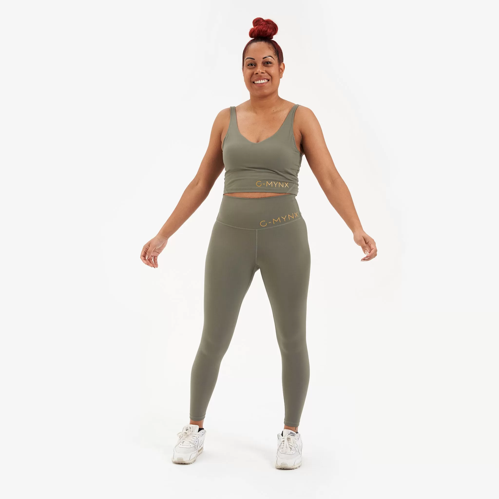 G-Mynx Signature Leggings (Kalm Khaki)