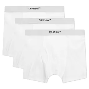 Helvetica Tripack Boxer - White/Black