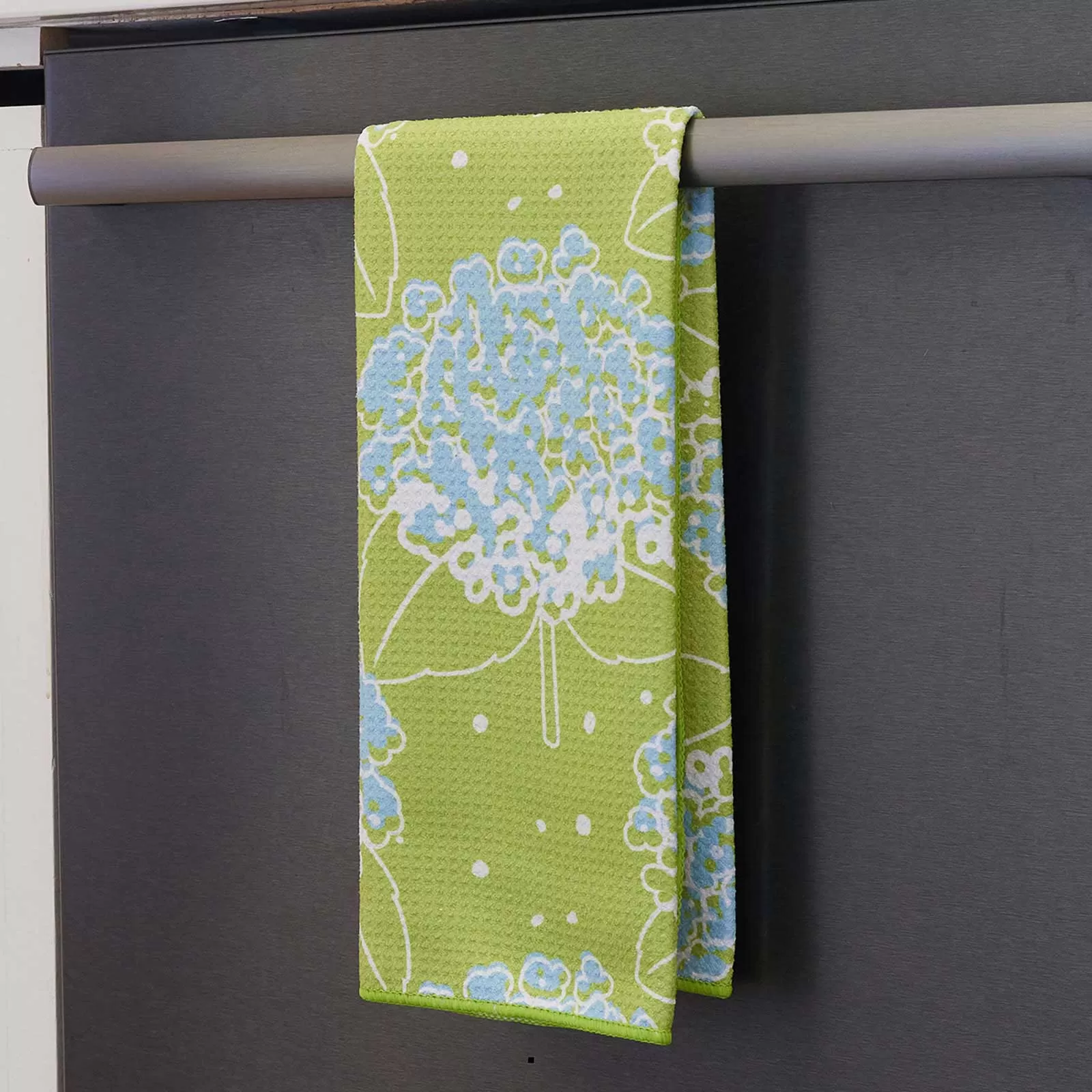 Hydrangea Blu Kitchen Tea Towel