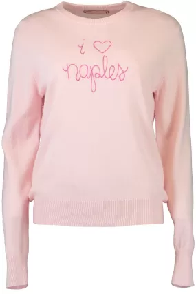 I Love Naples Crewneck - Peony