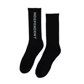 Independent RTB Reflect Crew Socks Black